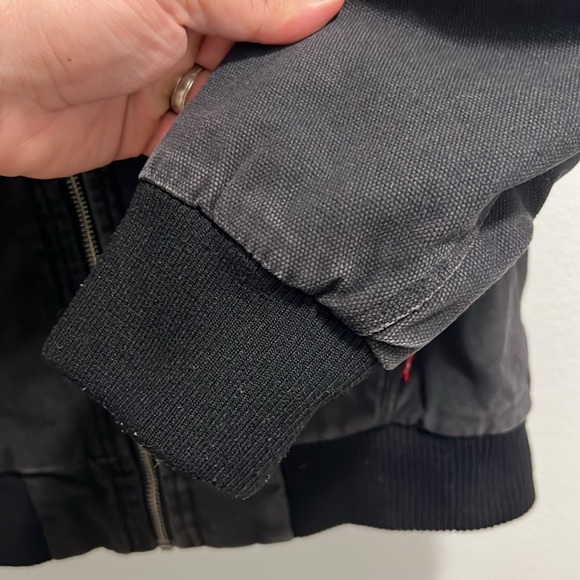 Kids Levi’s Hooded Canvas lined jacket Carhartt look alike size medium. - Picture 5 of 10